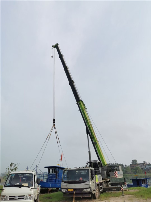 西岗区桥梁建设吊装案例